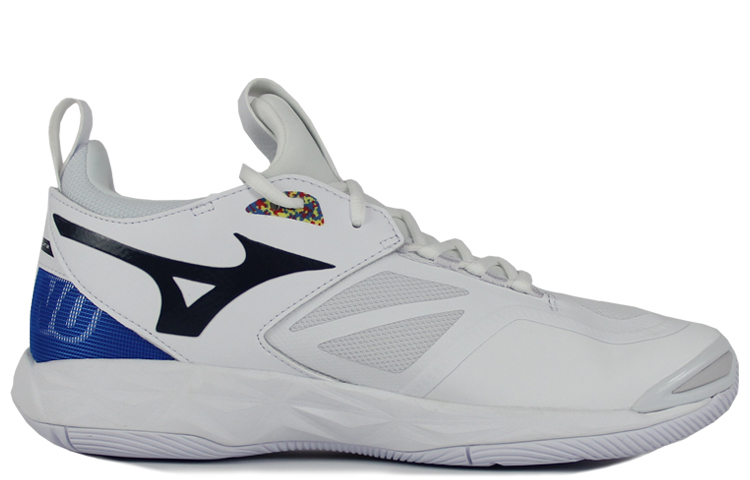 【代購】Mizuno Wave Momentum 2 'White Black Blue'