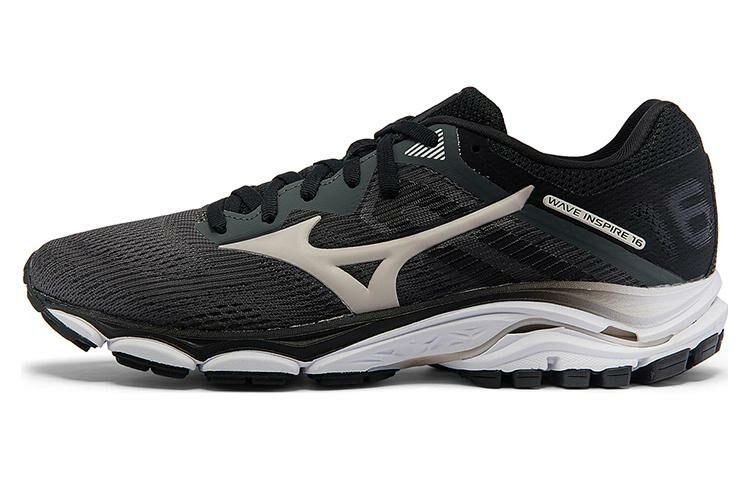 【代購】Mizuno Wave Inspire 20 Wave Inspire 16 Anti Slip Wear Resistant Low Top Running Shoes Women's Black Blue Yellow