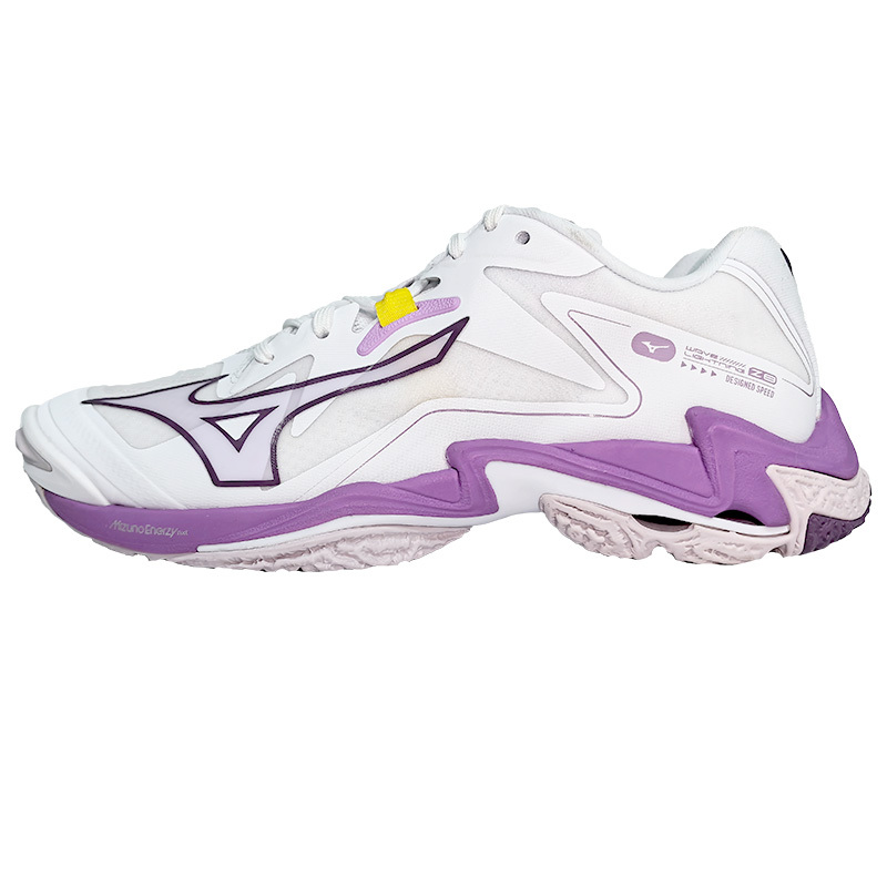 【代購】Wave Lightning Women's Mizuno Z8 'White Patrician Purple' Women's