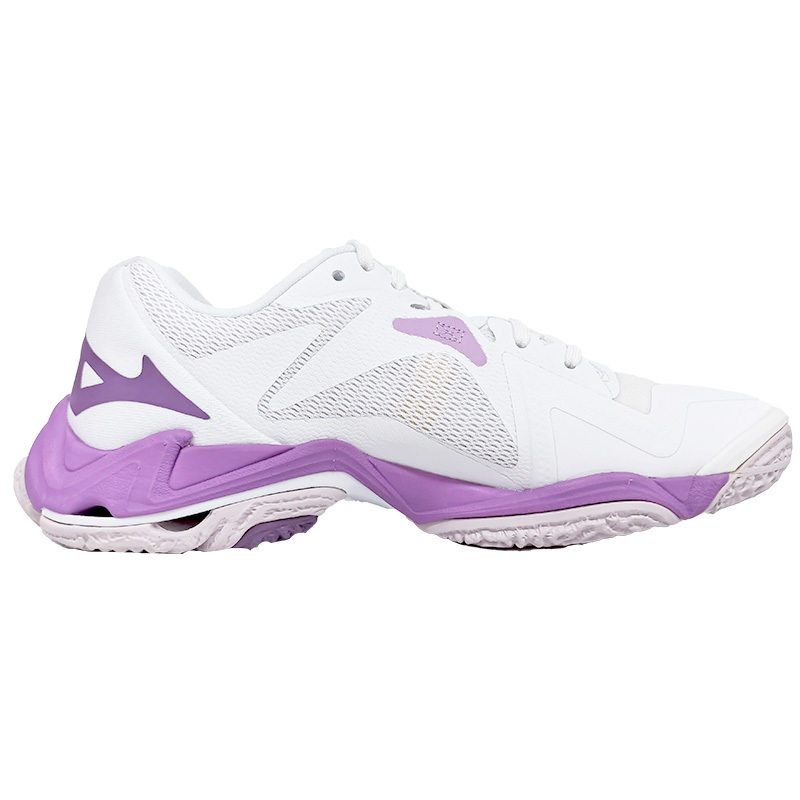 【代購】Wave Lightning Women's Mizuno Z8 'White Patrician Purple' Women's