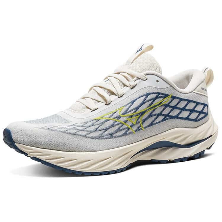 【代購】Wave Inspire Mizuno 20 Ssw 'Off White Dark Blue'