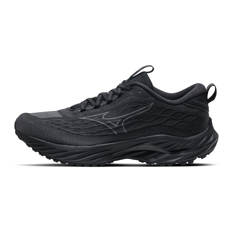 【代購】Mizuno Wave Inspire 20 Anti-Slip Wear-Resistant Low-Top Running Shoes Men's Black Gray Color