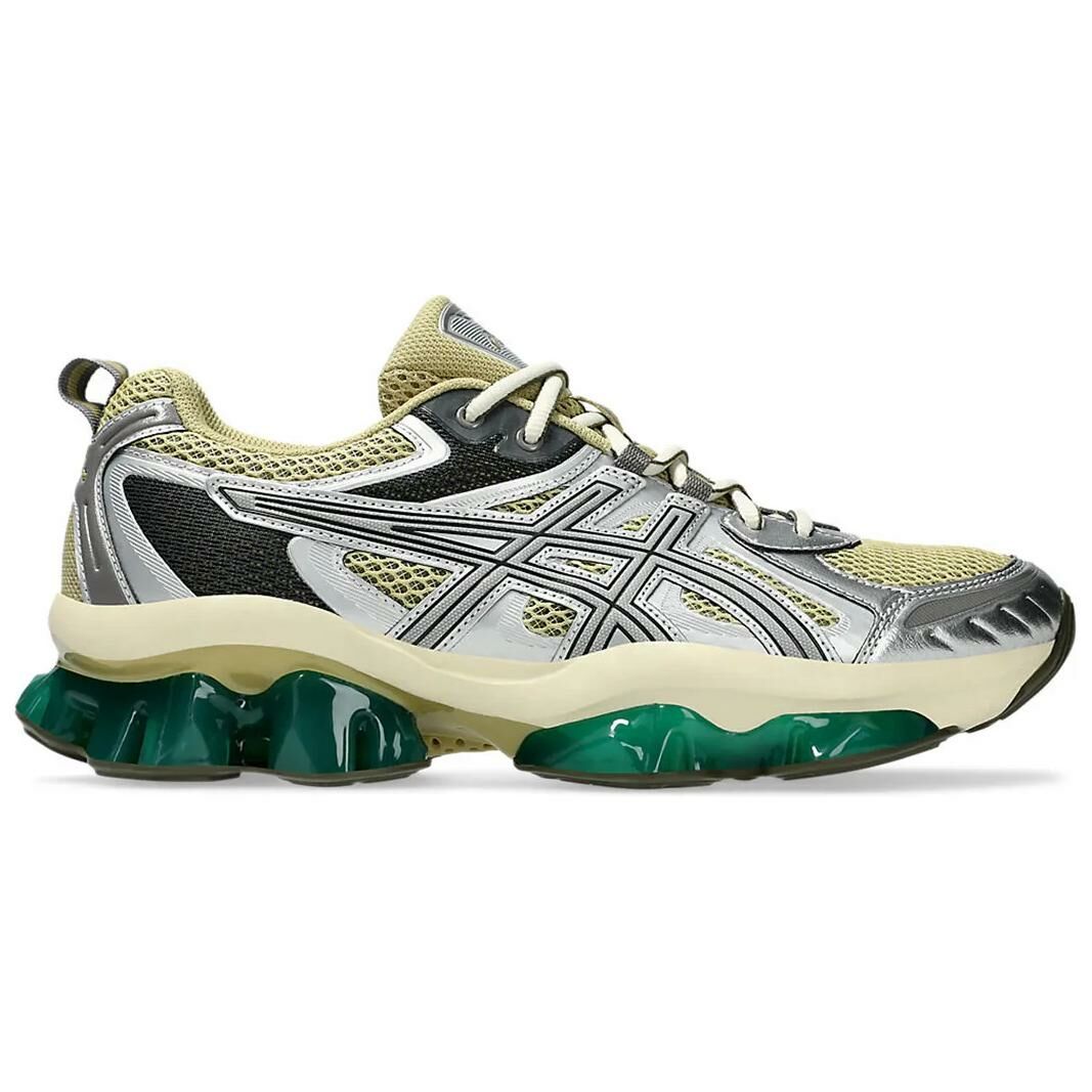 【代購】KIKO KOSTADINOV x Asics GEL-Quantum Kinetic Anti-Slip Wear-Resistant Low-Top Running Shoes Unisex Silver Green