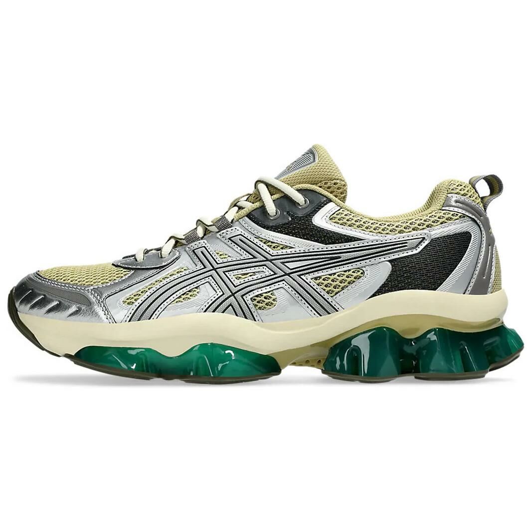 【代購】KIKO KOSTADINOV x Asics GEL-Quantum Kinetic Anti-Slip Wear-Resistant Low-Top Running Shoes Unisex Silver Green