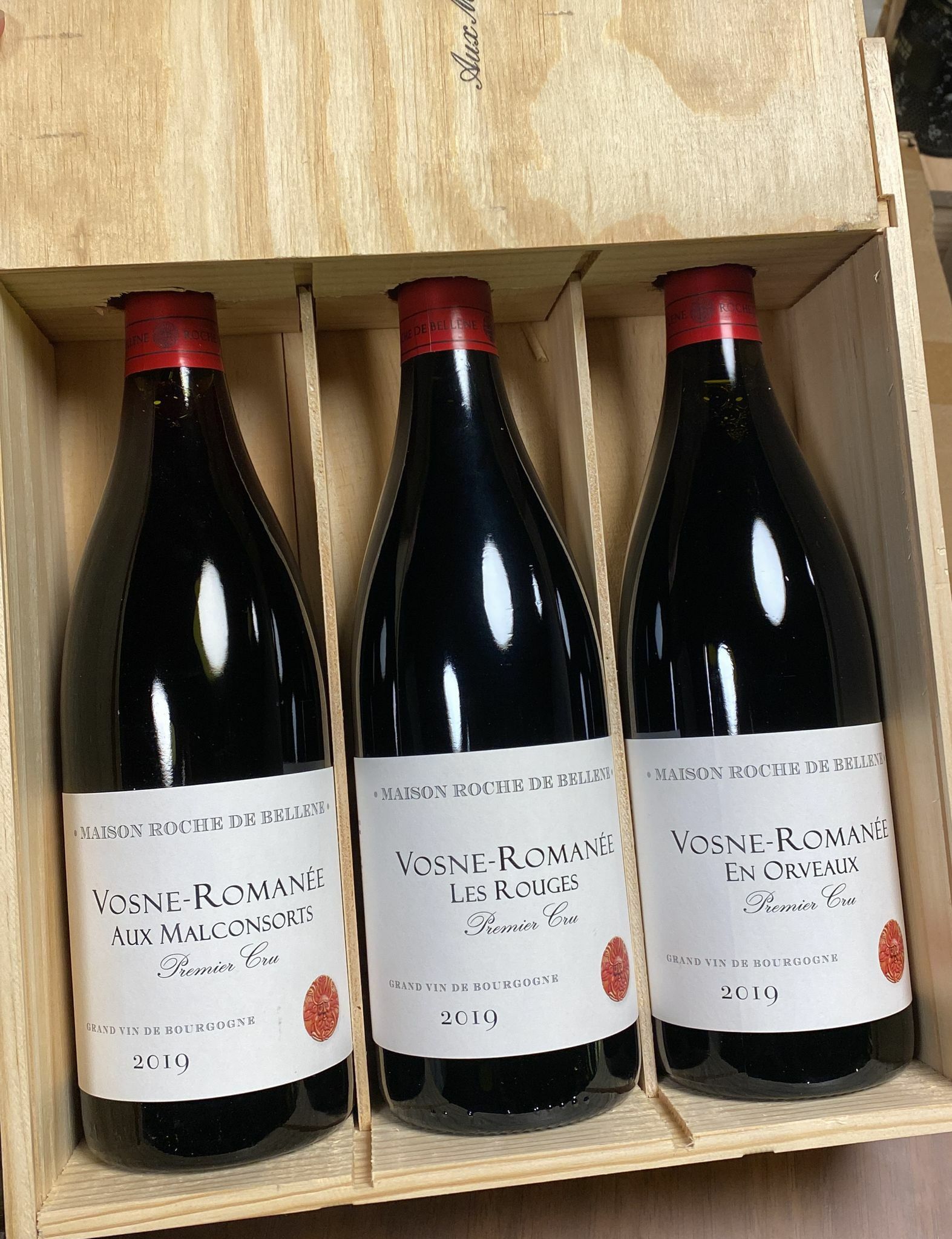 Roche de Bellene Vosne Romanee 1er Cru 2019 (Mixed Case of 3 Bottles)