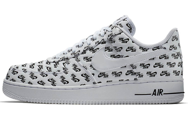 【代購】Nike Air Force 1 Low All Over Logo White