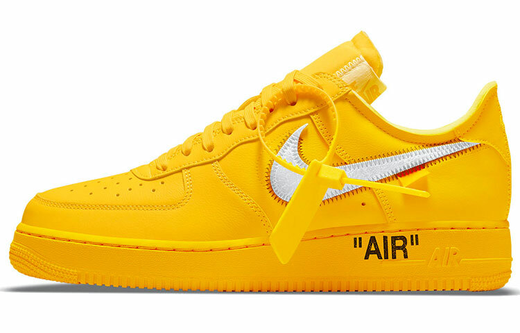 【代購】Nike Air Force 1 Low Off White Ica University Gold