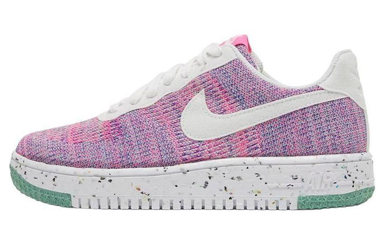 【代購】Nike Air Force 1 Low Crater Flyknit Fuchsia Glow Women's