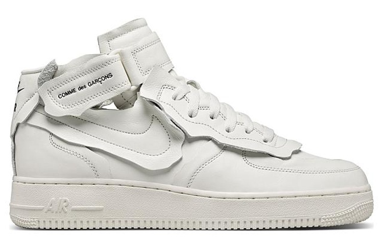 【代購】Nike Air Force 1 Mid Comme Des Garcons White