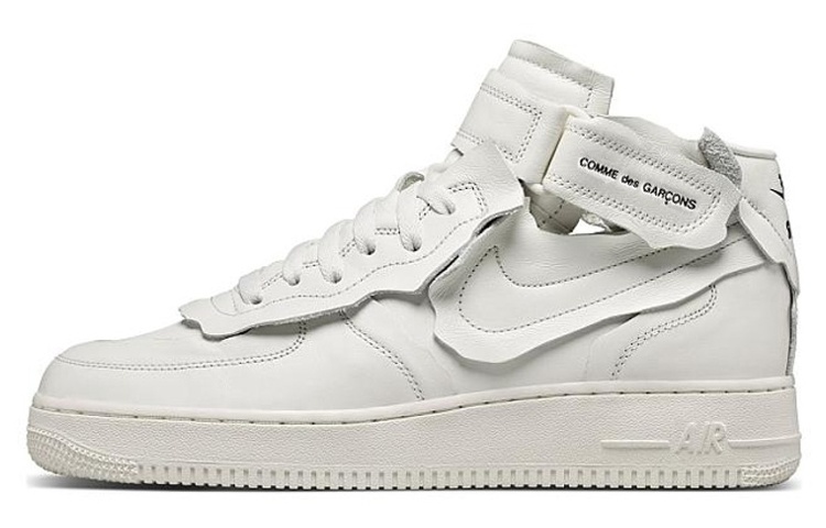 【代購】Nike Air Force 1 Mid Comme Des Garcons White
