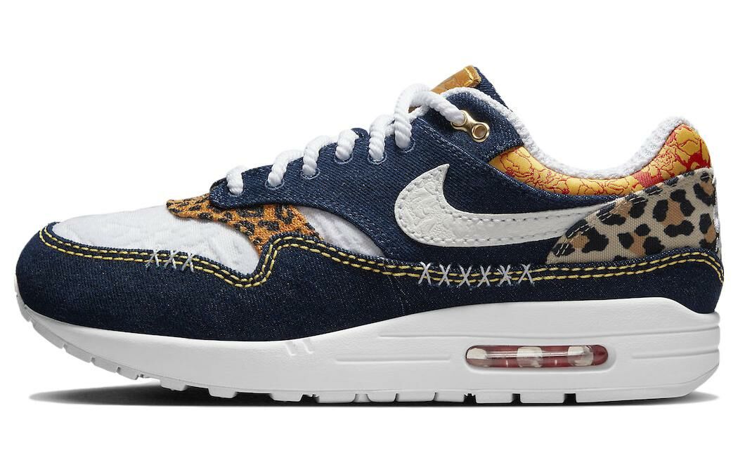 【代購】Nike Air Max 1 Premium Denim Leopard