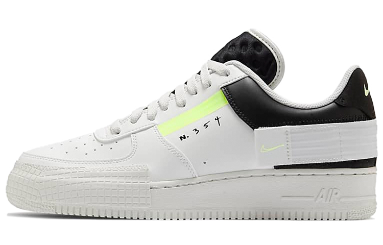 【代購】Nike Air Force 1 Low Type White Barely Volt