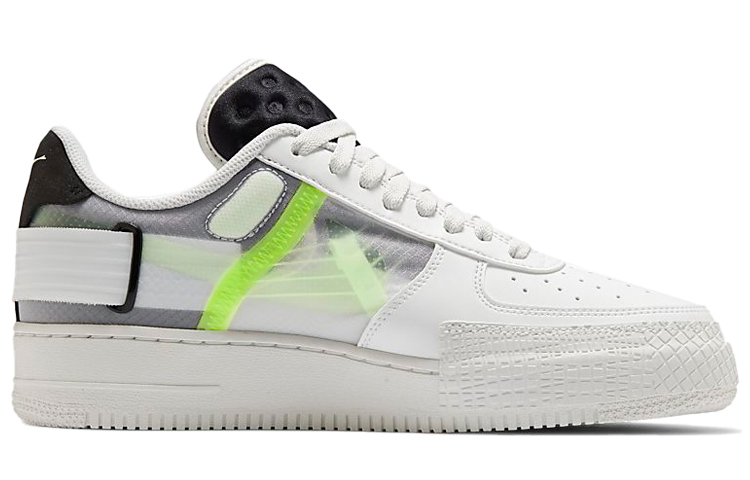 【代購】Nike Air Force 1 Low Type White Barely Volt