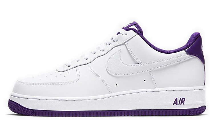 【代購】Nike Air Force 1 Low '07 White Voltage Purple Men's