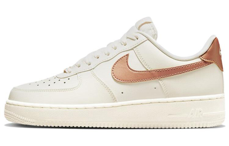 【代購】Nike Air Force 1 '07 Sail Metallic Red Bronze Women's