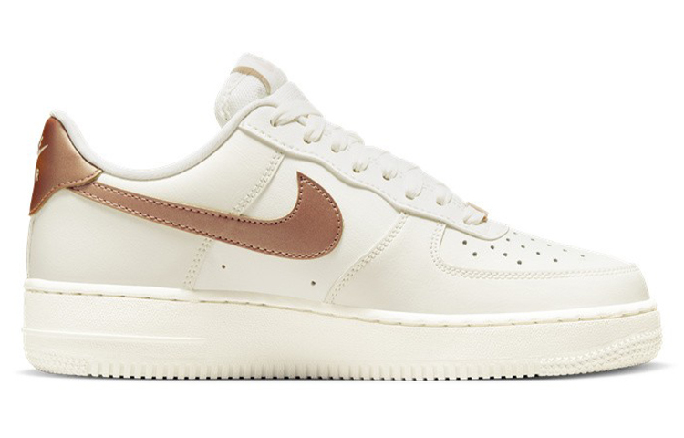 【代購】Nike Air Force 1 '07 Sail Metallic Red Bronze Women's