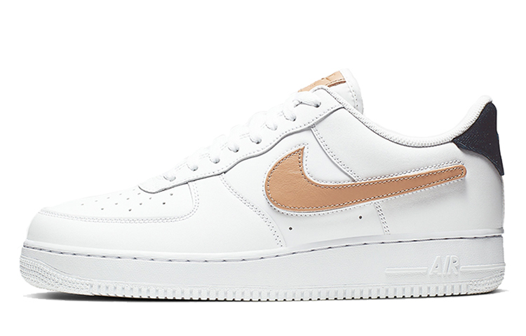 【代購】Nike Air Force 1 Low Removable Swoosh Pack White Vachetta Tan