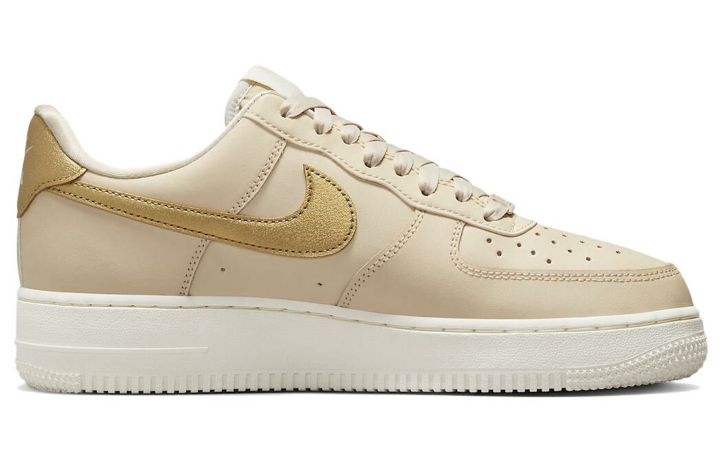 【代購】Nike Air Force 1 Low '07 Sanddrift Metallic Gold Women's