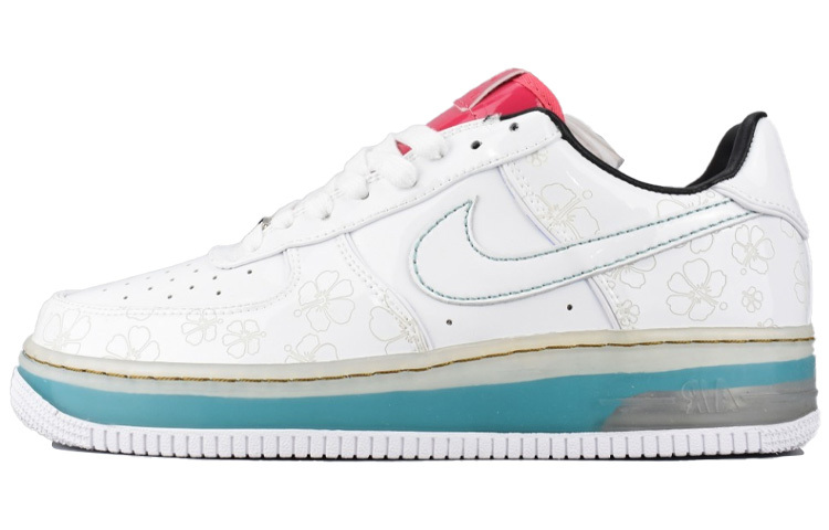 【代購】Nike Air Force 1 Low Supreme Max Air White Cerise Paradise Aqua