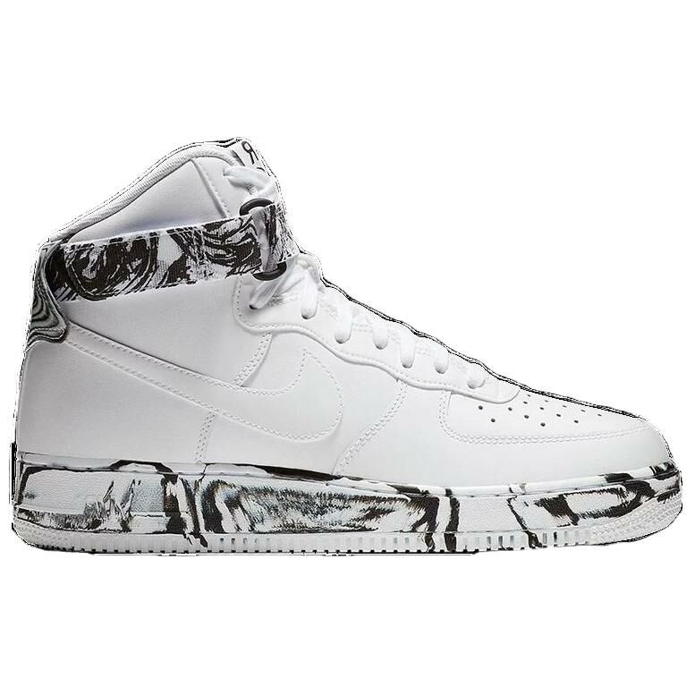 【代購】Nike Air Force 1 High Dip Dye White Black