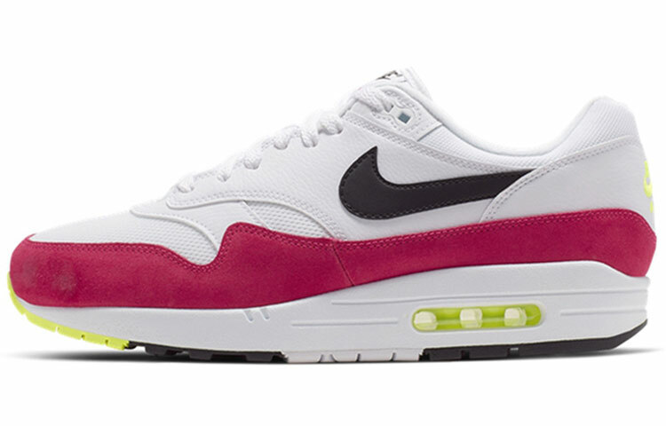 【代購】Nike Air Max 1 White Black Volt Rush Pink