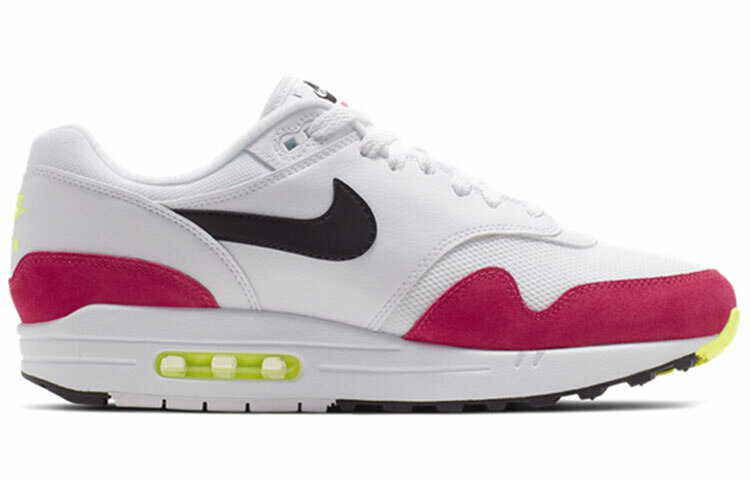 【代購】Nike Air Max 1 White Black Volt Rush Pink