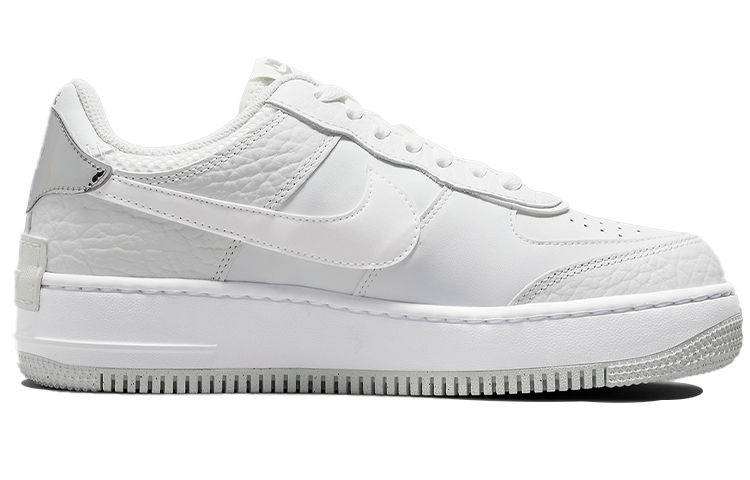 【代購】Nike Air Force 1 Shadow White Chrome Women's