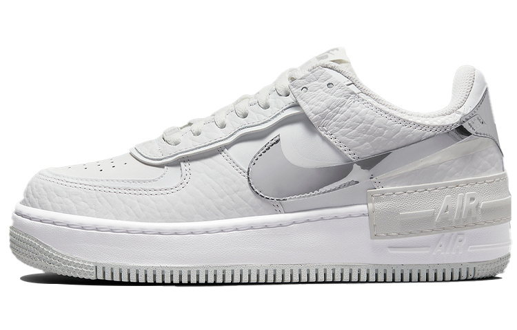 【代購】Nike Air Force 1 Shadow White Chrome Women's