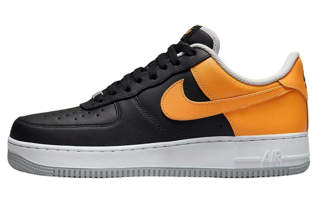 【代購】Nike Air Force 1 Low '07 Black Kumquat Light Smoke Grey