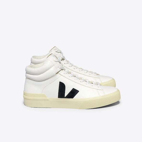 1FO0510-116 VEJA Minotaur Leather White Black Butter #TR0502929A (S-BR-E)