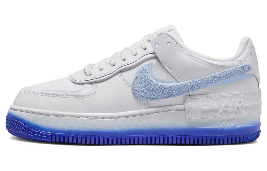 【代購】Nike Air Force 1 Low Shadow Chenille Swoosh Blue Tint Women's