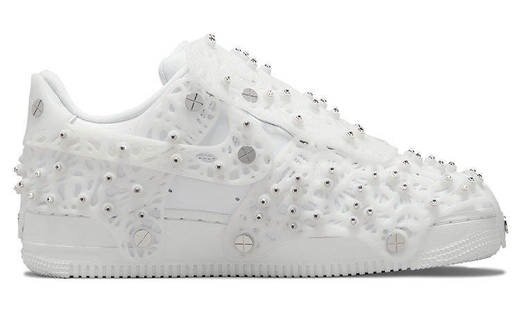 【代購】Nike Air Force 1 Low Swarovski Retroreflective Crystals White Women's