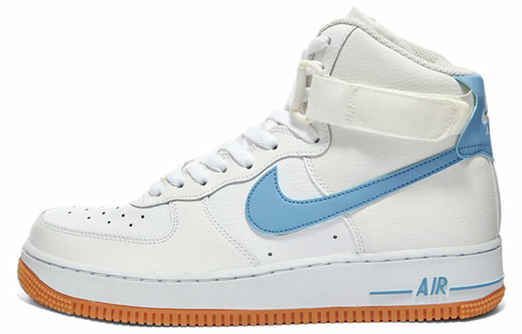【代購】Nike Air Force 1 High 'White Light Blue Gum' Women's