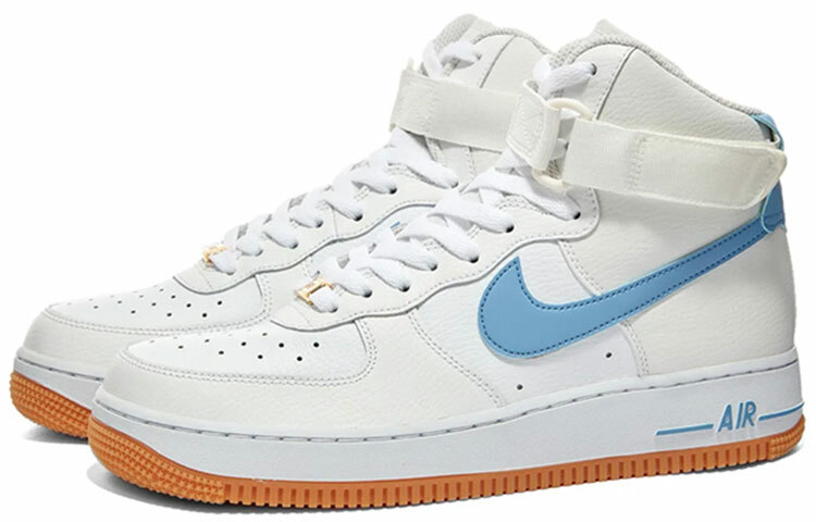 【代購】Nike Air Force 1 High 'White Light Blue Gum' Women's