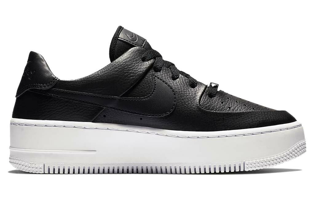 【代購】Nike Air Force 1 Sage Low Black White Women's