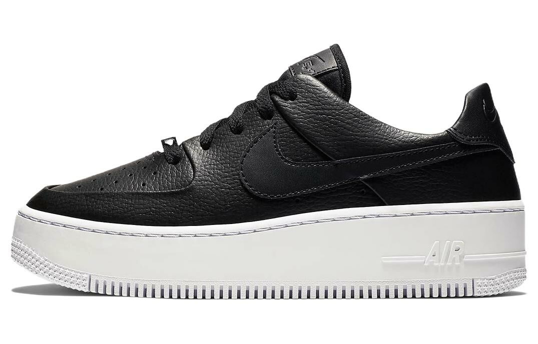 【代購】Nike Air Force 1 Sage Low Black White Women's