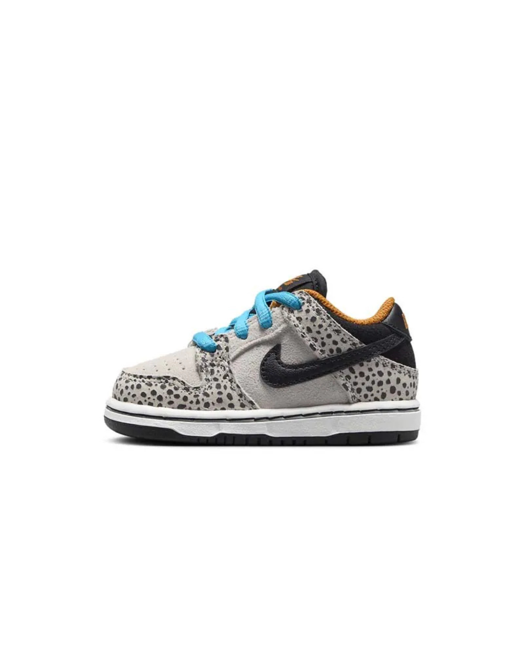 Nike SB Dunk Low "Olympics Safari" TD 奧運 石斑纹 白藍 小童 HF7840-001 [