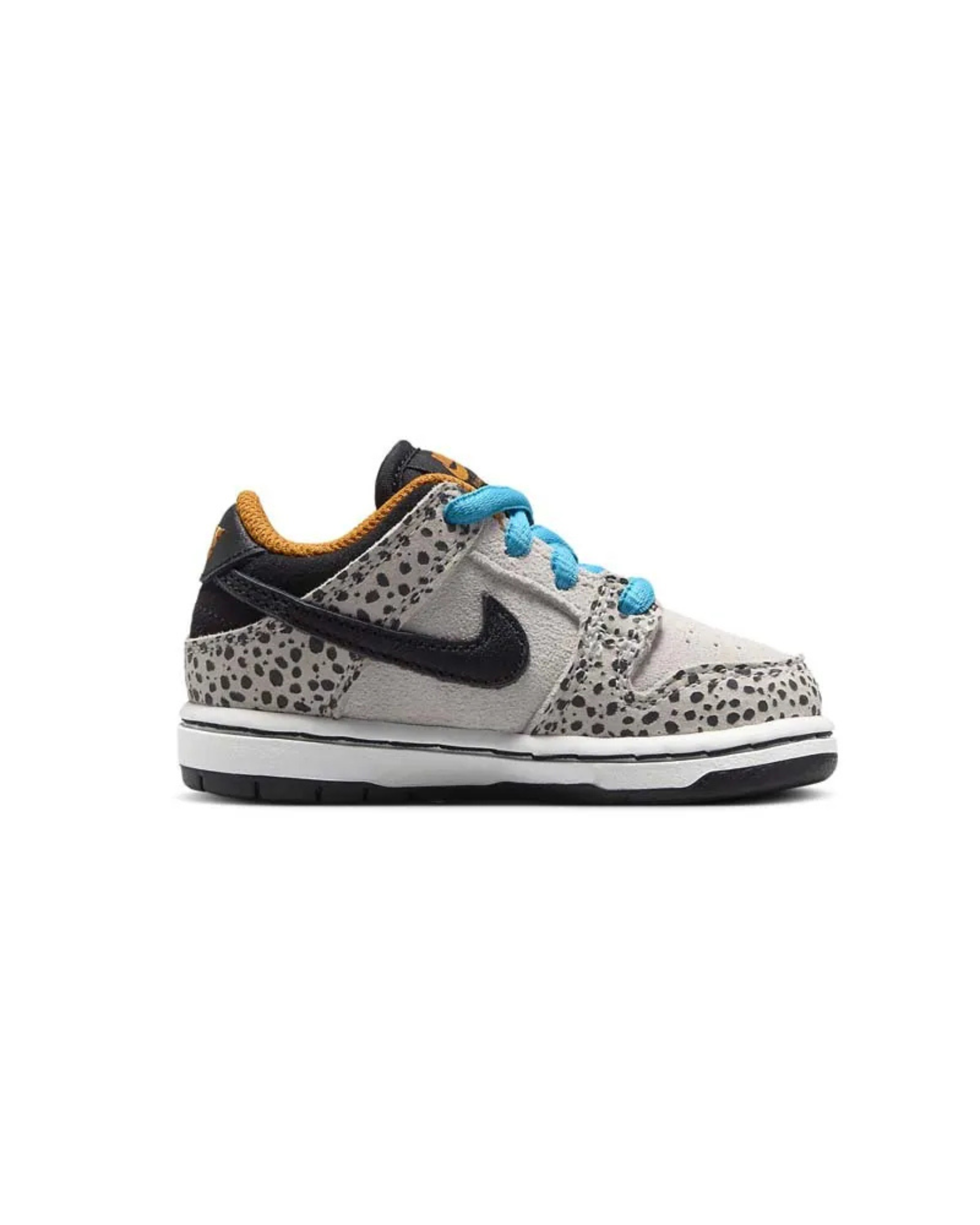 Nike SB Dunk Low "Olympics Safari" TD 奧運 石斑纹 白藍 小童 HF7840-001 [
