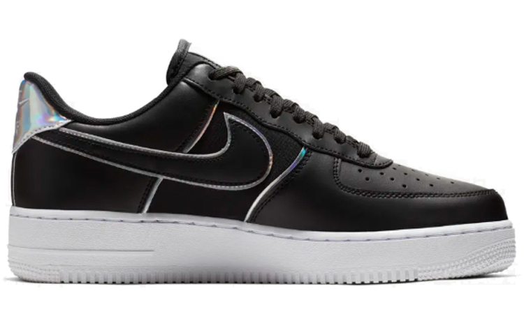 【代購】Nike Air Force 1 Low Black Iridescent Outline