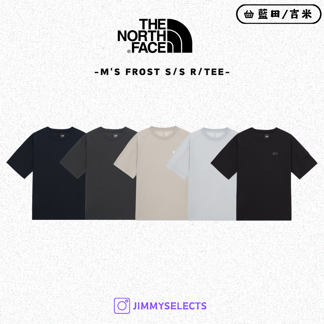 【代購】THE NORTH FACE 北臉 男 FROST 短袖 短T NT7UR25