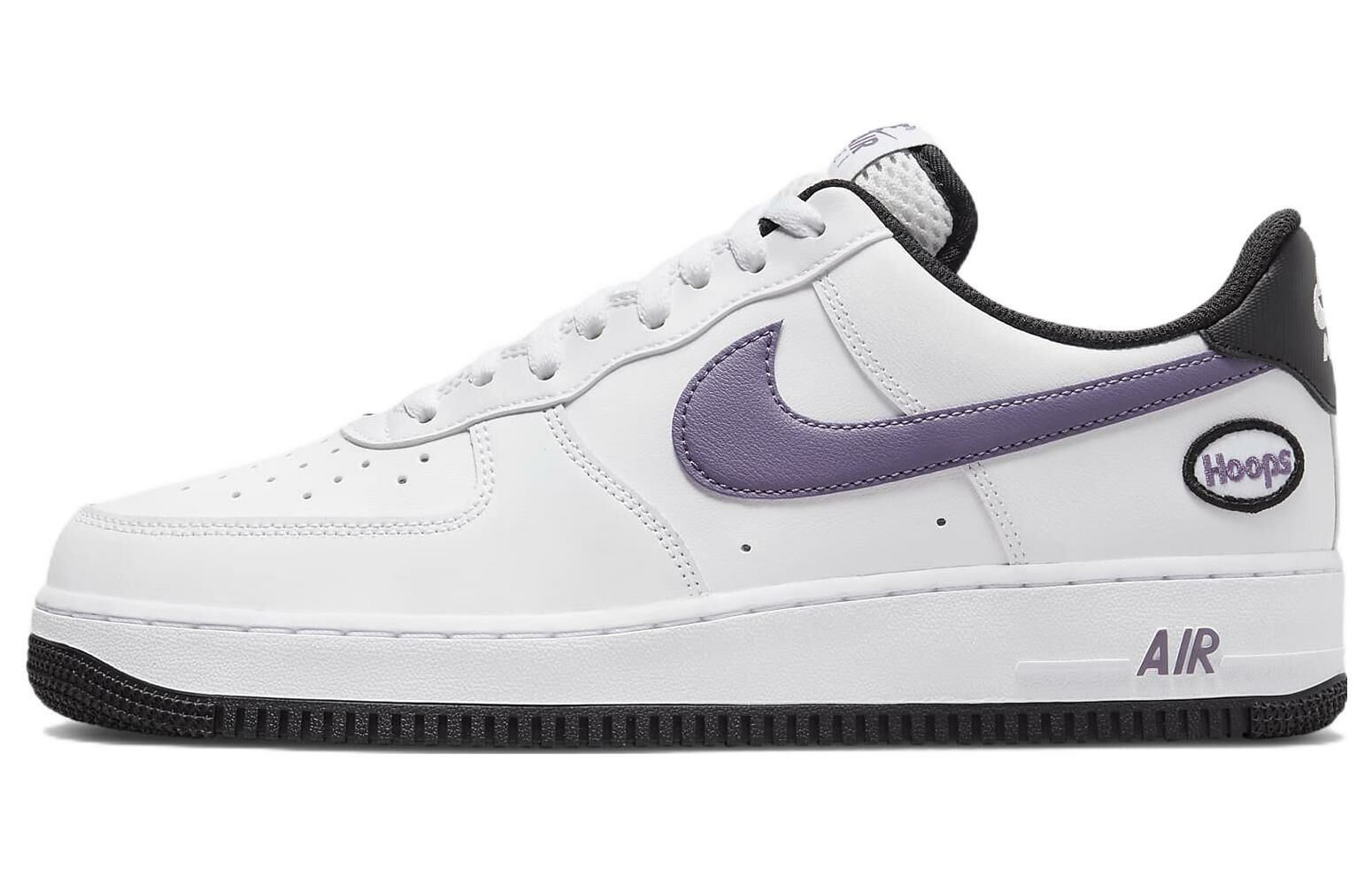 【代購】Nike Air Force 1 Low Hoops White Canyon Purple
