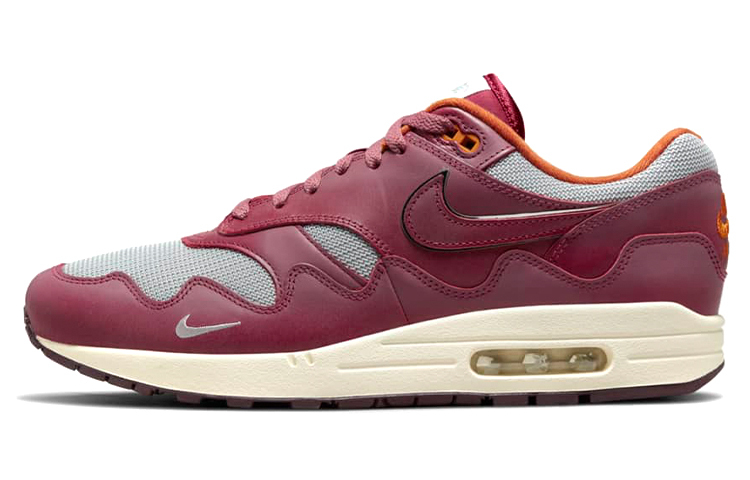 【代購】Nike Air Max 1 Patta Waves Rush Maroon Without Bracelet