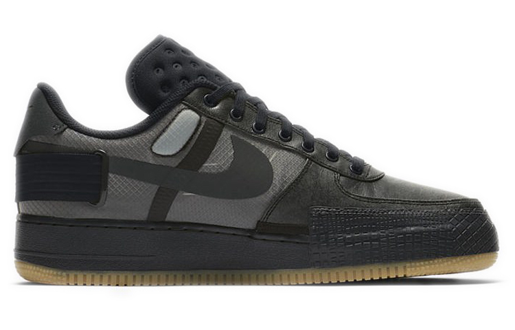 【代購】Nike Air Force 1 Type Black Gum