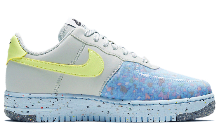 【代購】Nike Air Force 1 Crater Pure Platinum Barely Volt Women's