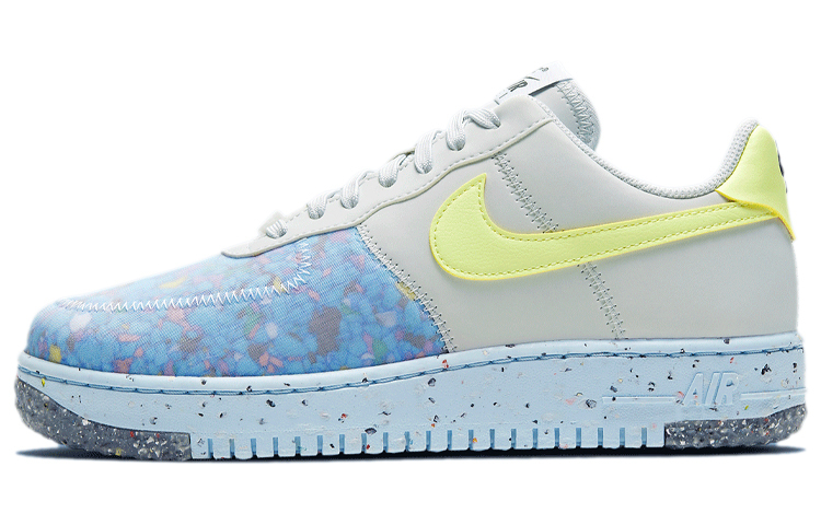 【代購】Nike Air Force 1 Crater Pure Platinum Barely Volt Women's