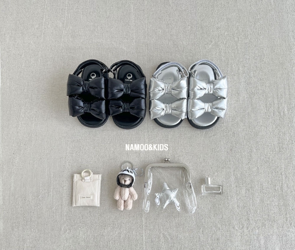 Namoo 布丁蝴蝶結涼鞋 / 3色