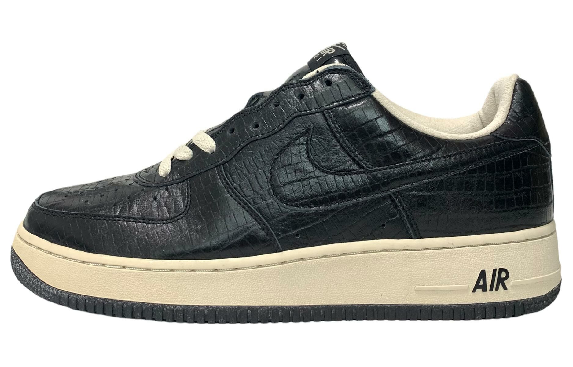 【代購】Nike Air Force 1 Low Htm 2 Black Croc