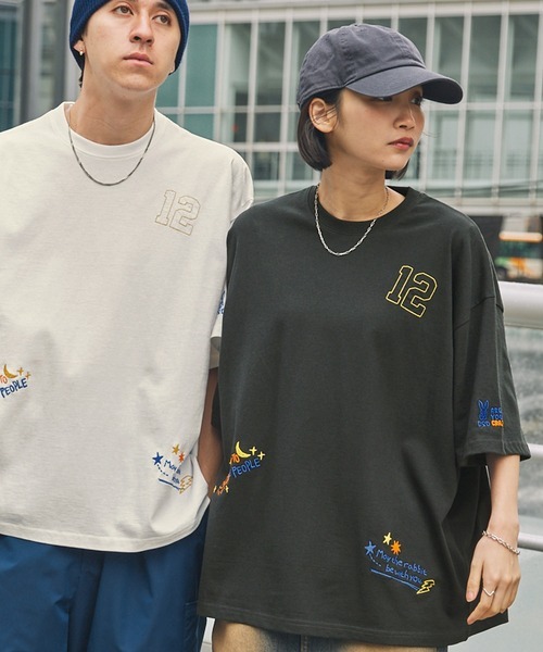 日牌 DOD x mono-mart 別注 Random Embroidery T-Shirt [sc1187]