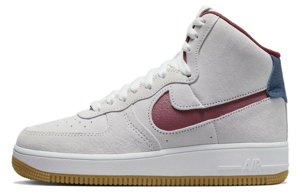 【代購】Nike Air Force 1 High Sculpt Grey Suede Women's