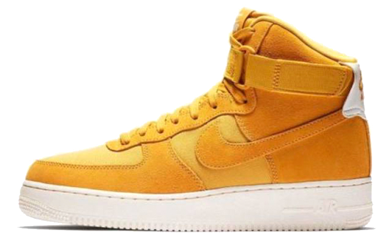 【代購】Nike Air Force 1 High '07 Suede Yellow Ochre